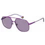 POLAROID Unisex PLD6173SB3V Rectangular Sunglasses - Black Frame Grey Lens