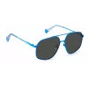 POLAROID Unisex PLD6173SMVUM9 Sunglasses - Black Frame, Grey Polarized Lens, 58mm