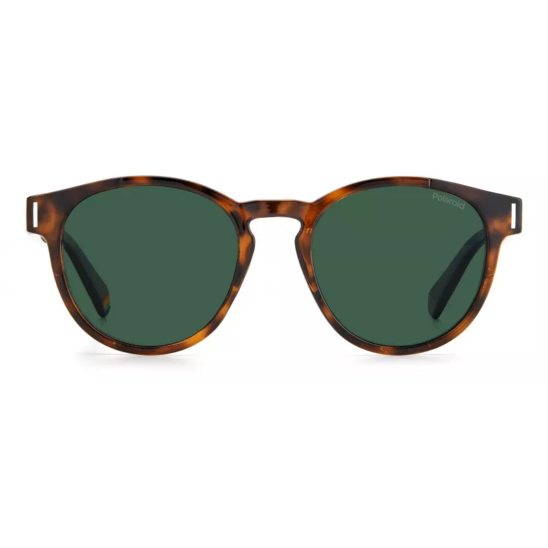POLAROID Unisex PLD6175S086UC Sunglasses Havana Brown Polarized 51mm