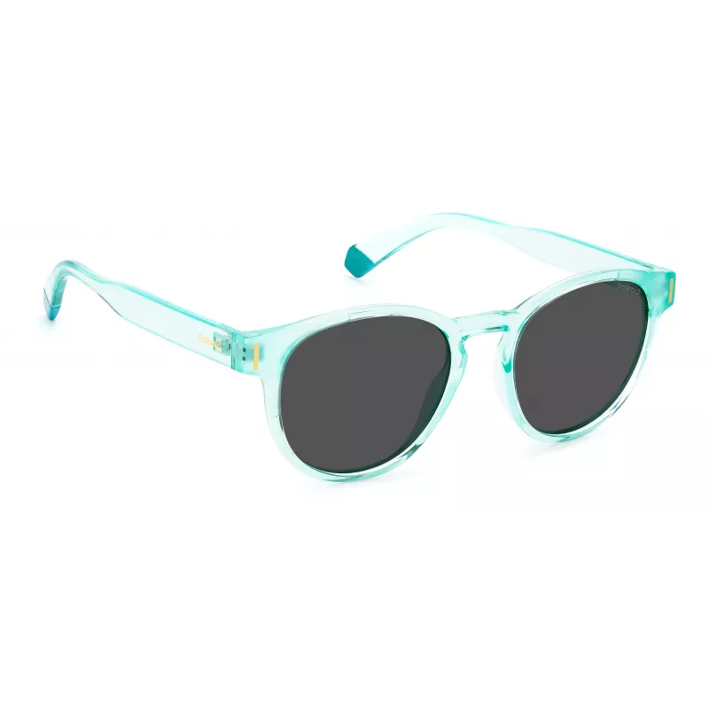 POLAROID Unisex PLD6175S5CBM9 Sunglasses Havana Grey Blue Mirror 51mm