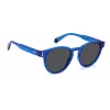 POLAROID Unisex PLD6175SPJPC3 Rectangular Sunglasses - Black Frame Grey Polarized Lenses 51mm