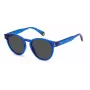 POLAROID Unisex PLD6175SPJPC3 Rectangular Sunglasses - Black Frame Grey Polarized Lenses 51mm