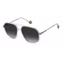 POLAROID Unisex PLD6182S900WJ Rectangular Polarized Sunglasses - Black Frame Grey Lens 59mm