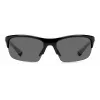 POLAROID Unisex PLD7042S08AM9 Sunglasses - Matte Black Frame, Grey Polarized Lens, 64mm