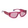 POLAROID Unisex Sunglasses PLD6169S8CQ0F Black Frame Grey Polarized Lens 55/18/140 mm