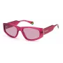 POLAROID Unisex Sunglasses PLD6169S8CQ0F Black Frame Grey Polarized Lens 55/18/140 mm