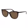 POLAROID Women's PLD4138S55086 Square Sunglasses Havana Grey 55mm