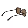 POLAROID Women's PLD6219S56086 Sunglasses - Black Frame Grey Polarized Lens 56mm