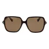 POLAROID Women's PLD6219S56086 Sunglasses - Black Frame Grey Polarized Lens 56mm