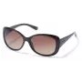 POLAROID Women's Sunglasses P8317-0BM-LA Havana Brown Rectangular Polarized