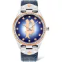POLICE Masterpiece Women's Quartz Watch PL16029MSTR03 36mm Blue Dial Silver Stainless Steel Mesh