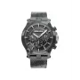 POLICE Men's Adder R1453321003 47mm Quartz Analog Watch Black Dial Leather