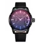 Police Men's Blaze Quartz Analog Watch PEWJB2226901 45mm Black Stainless Steel and Leather