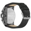 POLICE Men's PEWJF2203601 Quartz Watch with Black Dial and Leather Strap, 48mm