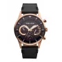 POLICE Men's Ranger Quartz Watch PEWJF2110901 - Blue Dial, Brown Leather Strap, 46mm Stainless Steel