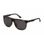 POLICE Men's SPLN33E59878P Sunglasses - Gunmetal Metal Frame, Polarized Grey Lenses, 59/14/140 mm