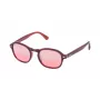 POLICE Men's Sunglasses S195150NKAX - Rectangular Acetate Frame, UV400 Protection, 50/21/140 mm