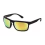 POLICE Men's Sunglasses SPLF63-63U28G Havana Rectangle Acetate Frame Grey Green Lens 63/18/130 mm