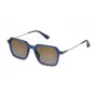 POLICE Men's Sunglasses SPLL10-520892 Rectangular Black Frame Grey Lens 52/20/145 mm