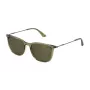 Police Men's Sunglasses SPLL77-53G61P Havana Green Polarized 53mm