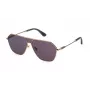 Police Men's Sunglasses SPLL89-628FFY - Shiny Black Frame, Smoke Lens, 62mm