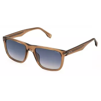 POLICE Men's Sunglasses SPLQ83-540805 Black Frame Grey Lens 54mm