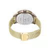 POLICE Men's Watch Blaze Collection PEWJG0005504 44mm Stainless Steel Case Black Leather Strap Analog Quartz