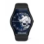 POLICE Men's Watch PEWJA2002302 45mm Stainless Steel Case Leather Strap