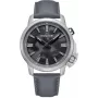 POLICE Men's Watch PEWJD2202702 44mm Blue Dial Brown Leather Strap