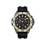 POLICE Men's Watch PEWJF0022501 46mm Stainless Steel Black Leather