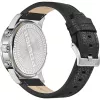 POLICE Men's Watch PEWJF2203305 48mm Chronograph Black Dial Leather Strap