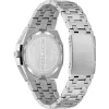 POLICE Men's Watch PEWJG2110702 46mm Stainless Steel Case Black Leather Strap Analog Quartz