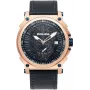 POLICE Men's Watch PL15728JSR.03 Raho Blue Dial Leather Strap 53mm
