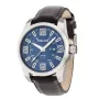 Police Men's Watch R1451269001 46mm Stainless Steel Leather