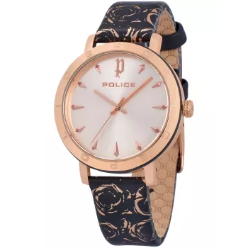 POLICE PL16033MSRB32 Women's Rose Gold Watch 36mm