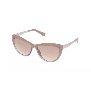 POLICE S1970M55AB5X Women's Rectangular Acetate Sunglasses with UV400 Protection