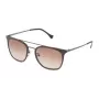 POLICE SPL152-53GGNY Women's Rectangular Sunglasses - Havana Acetate Frame with Grey Gradient Lenses