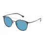 POLICE SPL15651599B Unisex Sunglasses - Rectangular Plastic Frame UV400