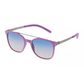 POLICE SPL16952GEAP Men's Rectangular Havana Acetate Sunglasses with Brown Polycarbonate Lenses UV400