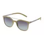 POLICE SPL169N52G74P Men's Square Acetate Sunglasses - Polarized Grey Lenses - 52/20/145 mm