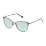 POLICE SPL19054KB1X Women's Sunglasses - Black Acetate Frame, Grey Polycarbonate Lenses, UV400 Protection, 54mm