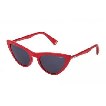 POLICE SPL902-540C74 Women's Sunglasses Havana Acetate Frame Brown Gradient Lens 54mm