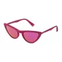 POLICE SPL9026QWK Women's Butterfly Sunglasses - Acetate Frame, UV400 Protection, 54mm Lens