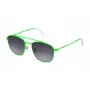 POLICE SPL996-5508DZ Men's Sunglasses - Black Acetate Frame, Grey Gradient Lens, 55/19/145 mm