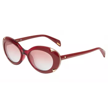 POLICE SPLA16-540VB6 Women's Sunglasses Havana Brown Gradient Cat Eye 54mm