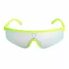 POLICE SPLA28997B8X Men's Sunglasses - Shiny Black Frame Blue Mirror Lens