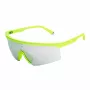 POLICE SPLA28997B8X Men's Sunglasses - Shiny Black Frame Blue Mirror Lens
