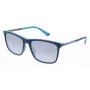 POLICE SPLA5656WTRX Men's Rectangular Acetate Sunglasses - Havana/Brown Gradient