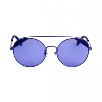 POLICE SPLA94548P6B Women's Rectangular Polarized Sunglasses Havana Brown Acetate Frame Brown Lens 54/18/140 mm