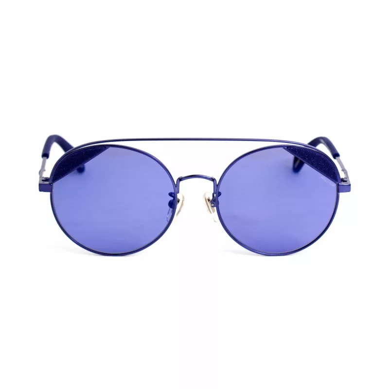 POLICE SPLA94548P6B Women's Rectangular Polarized Sunglasses Havana Brown Acetate Frame Brown Lens 54/18/140 mm